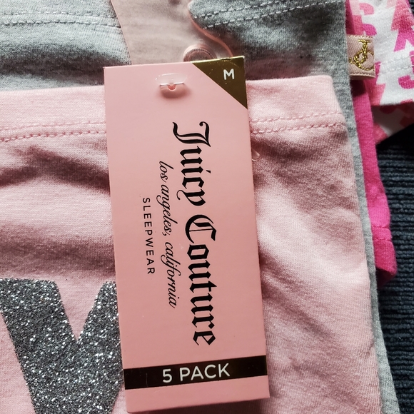 Bundle - Juicy Couture Panties 5 pc Set - Picture 2 of 11